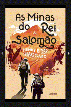 Trecho do livro 'As minas do Rei Salomão', de H. Rider Haggard